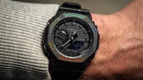 G Shock Black Casioak Ga A Er Rainbow Mod Jb Mods