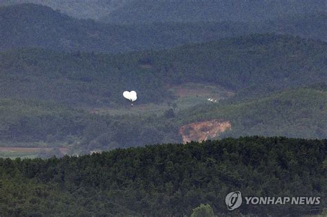 韓聯參：朝鮮近兩天向韓投放260隻“垃圾氣球” 韓聯社