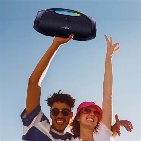 Parlante Boombox Waterproof Tws Aws Bt Aiwa Uruguay