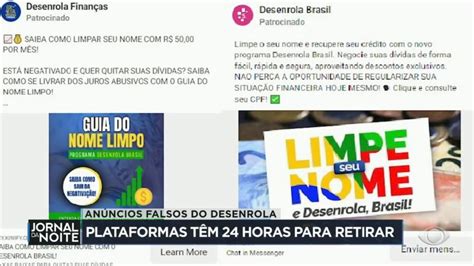 Estudo aponta mais de mil anúncios falsos sobre programa Desenrola