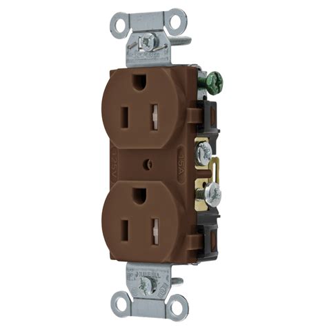 Straight Blade Devices Receptacles Tamper Resistant Duplex Commercial Grade 2 Pole 3 Wire