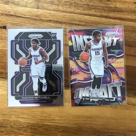 Davion Mitchell Prices Rookie Panini Prizm Instant Impact