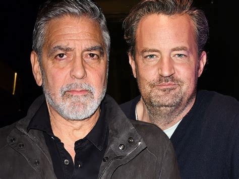 George Clooney diz que Matthew Perry não ficou feliz no set de Friends