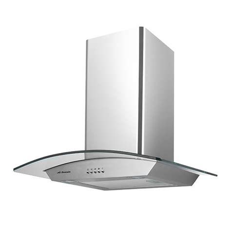 Stainless Steel Curved Glass Canopy Rangehood 600mm Rhd60 Curv A Domain