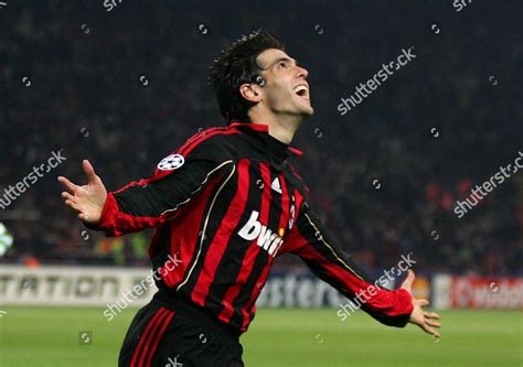 Kaka Ac Milan Celebrates Scoring Opening Editorial Stock Photo - Stock ...