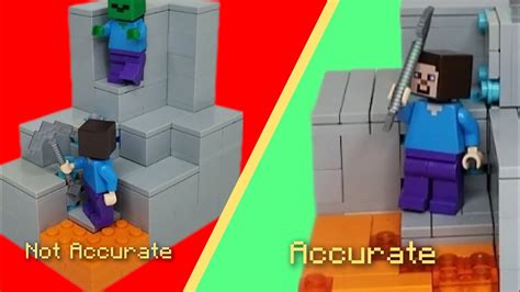 Lego Minecraft 3x3 Block Accuracy YouTube