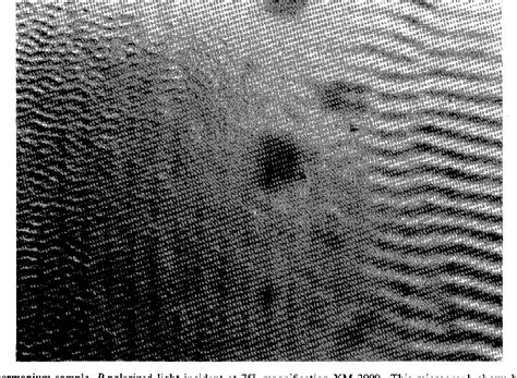 Figure 1 From Ultraviolet Laser Induced Periodic Surface Structures