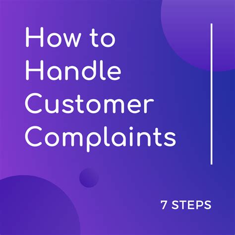 7 Steps For Handling Customer Complaints Hubpages