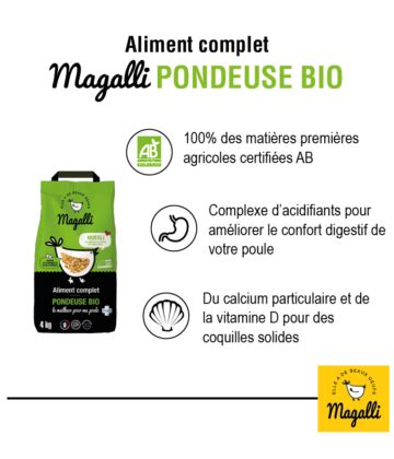 Box Muesli Pondeuse Bio Magalli