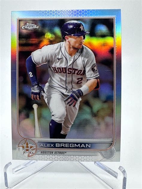 Alex Bregman Refractor Sp Topps Chrome Ebay