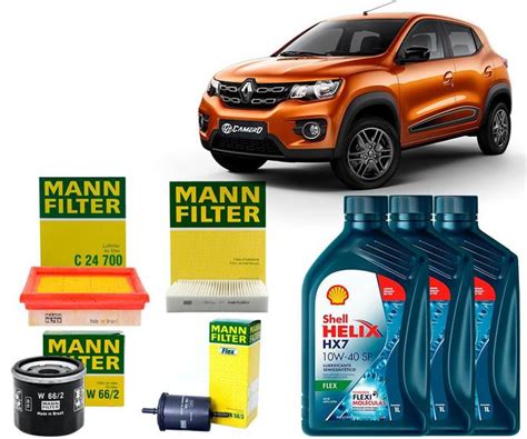 Kit Troca De Leo W E Filtros Renault Kwid