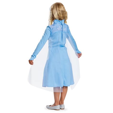 Buy Elsa Frozen 2 Dress & Braid Children's Fancy Dress Costume for GBP
