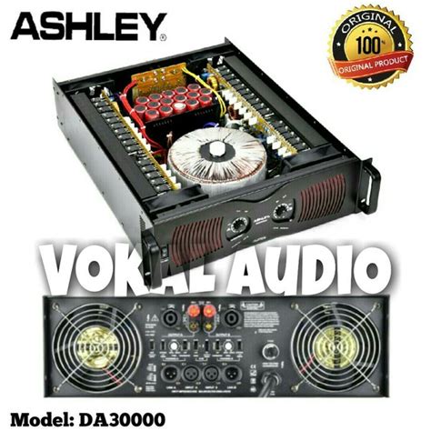 Jual Power Ashley Da Amplifier Ashley Da Class Td Original