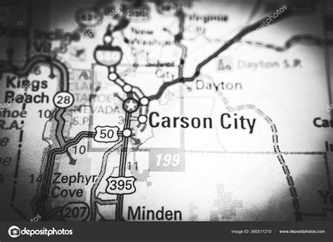 Carson City Usa Map Atlas Travel Background Stock Photo by ©aallm 360511210