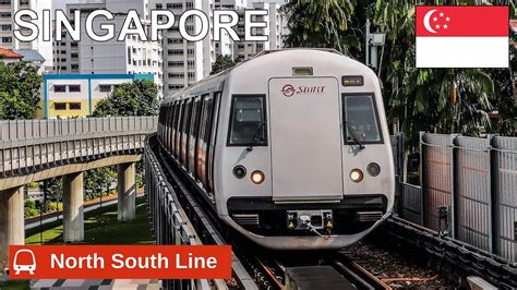 Singapore MRT North South Line 2022 4K YouTube