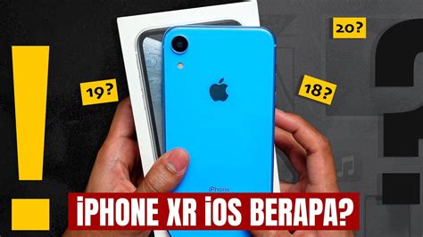 Iphone Xr Ios Berapa Masih Worth It Youtube