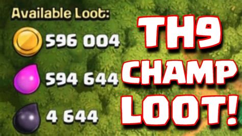 Clash Of Clans 1 5 Million Loot Raid Champions League 1 Million Loot