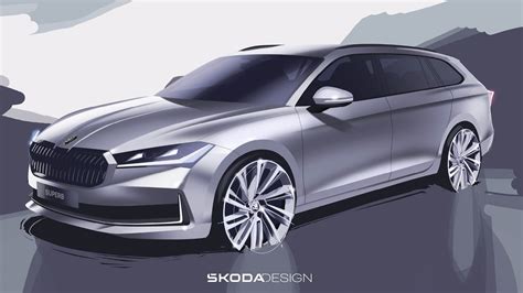 The Next Gen Skoda Superb Will Be Revealed Next Week NZ Autocar