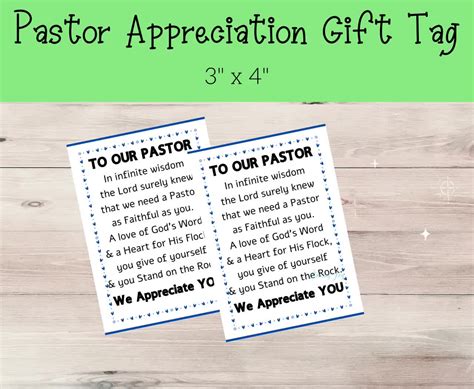 Pastor Appreciation Cards Free Printable Printable Word Off