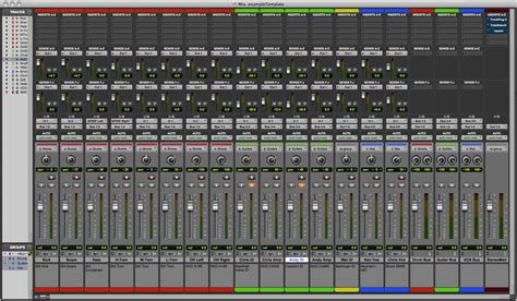 Pro Tools Mixing Template MIXERKAI