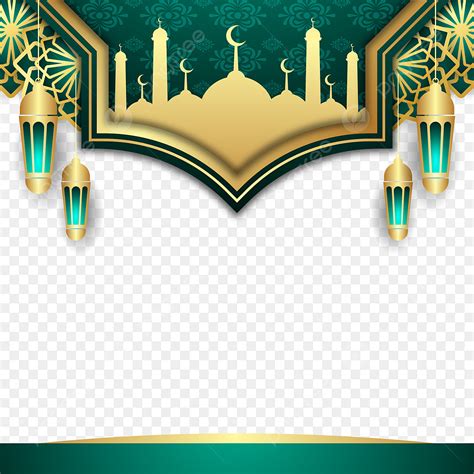 Gold Decorative Border Vector Hd Images Gold Islamic Border For Eid