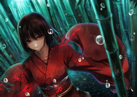 Wallpaper 1500x1061 Px Anime Girls Kara No Kyoukai Rain Ryougi Shiki Women 1500x1061