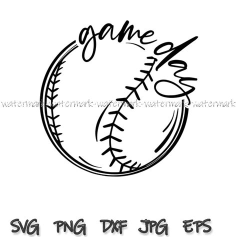 Game Day SVG, Baseball SVG, Softball SVG, Baseball Mom Svg, - Inspire Uplift