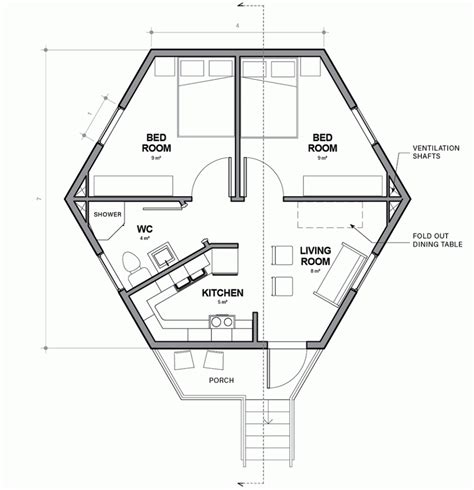 Architects For Society Designs Low Cost Hexagonal Shelters For Refugees