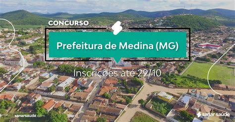 Concurso De Medina Mg Vagas Imediatas Na Saúde