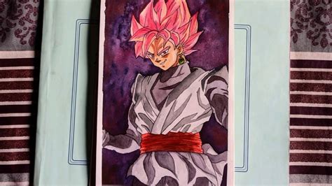 Drawing Black Goku Super Saiyan Rosen Dragon Ball Super YouTube