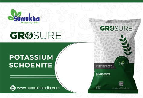 Agricultural Grade Potassium Scheonite Fertilizers Pack Size Kgs