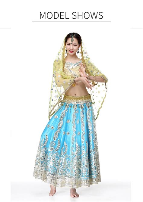 2018 New Indian Bollywood Dance Costumes For Performance - Buy Indian ...