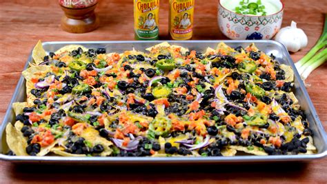 vegetarian nachos recipe black beans - Sheree Cahill