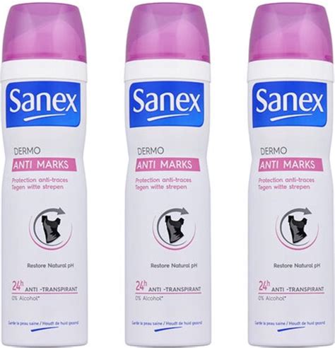 Sanex Deo Spray Dermo Invisible Anti Marks X Ml Bol