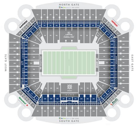 hard rock stadium seating chart  seat numbers view infoupdateorg