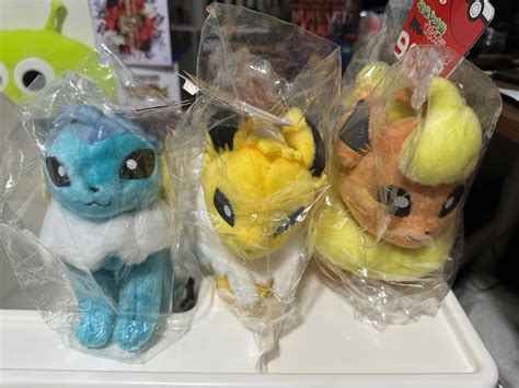 Pokémon 初代伊貝進化系列公仔 興趣及遊戲 玩具 And 遊戲類 Carousell