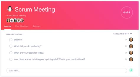 Not Sure What To Talk About In Your Scrum Meeting Here S An Agenda