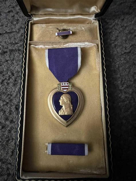 Best Genuine Vintage Authentic Purple Heart Medal For Sale In Medford