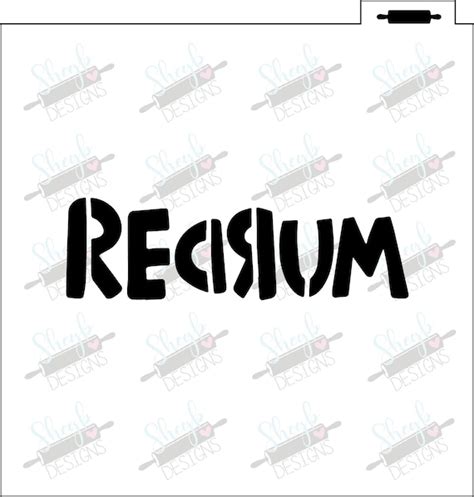 Redrum Stencil Etsy