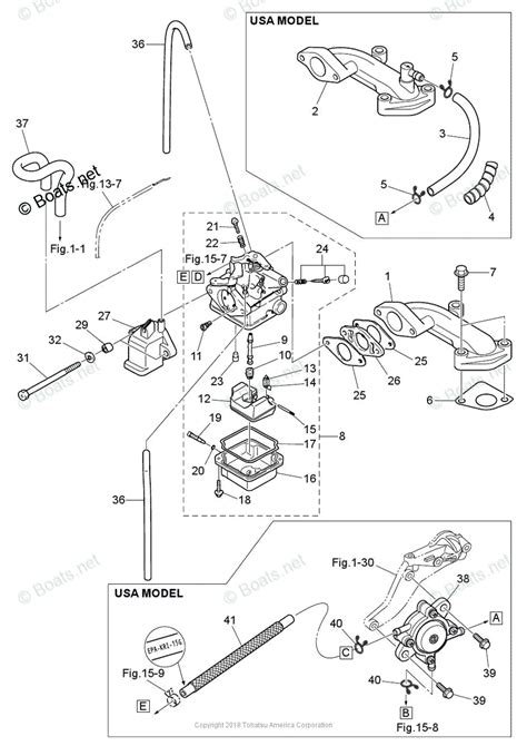 Tohatsu Outboard 2018 Oem Parts Diagram For Intake Manifold