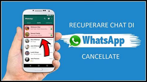 Come Recuperare Chat Whatsapp Perse O Eliminate Ecomesifa It Scopri