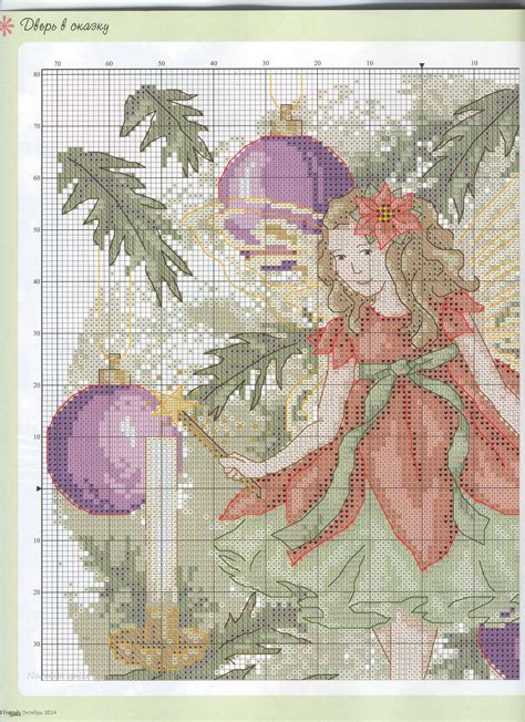 Christmas Fairy 2 Of 4 Cross Stitch Fairy Cross Stitch Cross Stitch