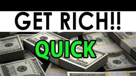 Wealth And Finance 101 Get Rich Quick Youtube