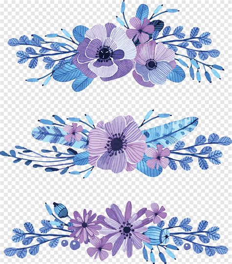 Decorative Floral Elements Png PNGEgg