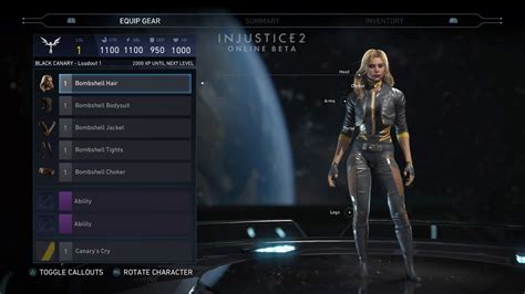 Black Canary in Injustice 2 beta 1 out of 6 image gallery