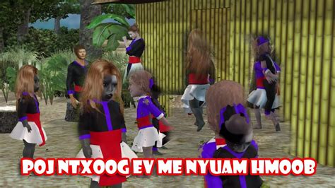 Poj Ntxoog Ev Me Nyuam Hmoob Dab Neeg 3D Animation YouTube