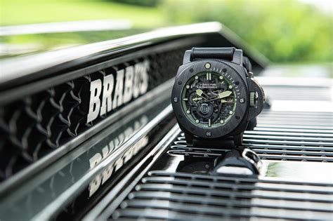 Brabus X 沛納海 Panerai Submersible S BRABUS Verde Militare Edition AUTO