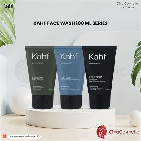 Jual Kahf Face Wash Series Oil And Acne Care Energizing Bright