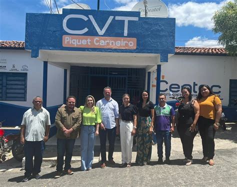 Diretores Do Centec Realizam Visita Técnica Ao Cvt De Piquet Carneiro