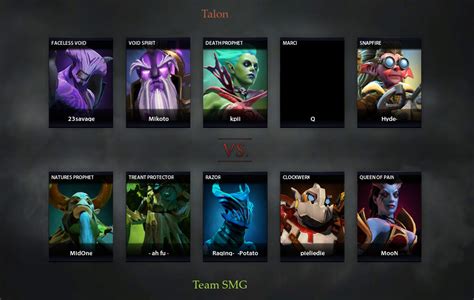 SMG Vs TALON Match 06 07 2022 On DPC SEA Tour 3 Dota 2